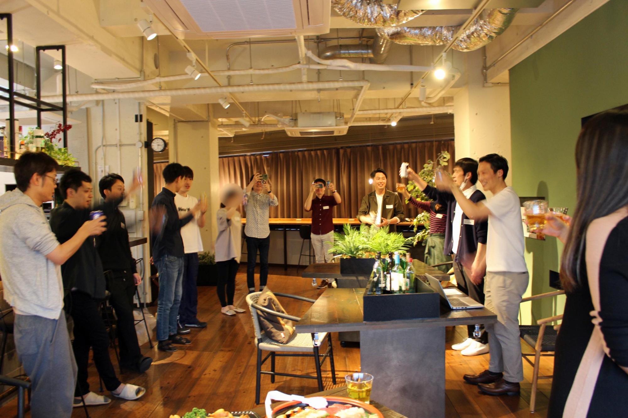 【シェビア恵比寿】共有ラウンジをリニューアル！　お披露目＆入居者交流会イベントレポート③